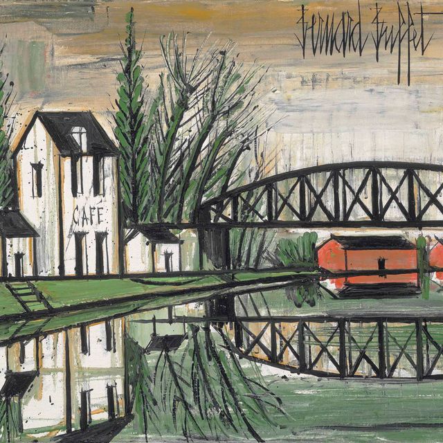 Bernard Buffet — Геометрический мост