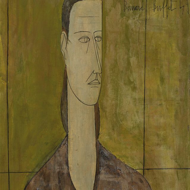 Bernard Buffet — Наедине с женщиной