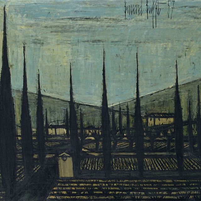Bernard Buffet — Оплата на Кипре