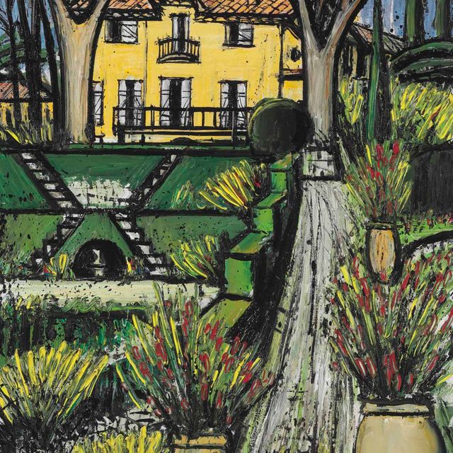 Bernard Buffet — Дом и сады, семьи и жарры