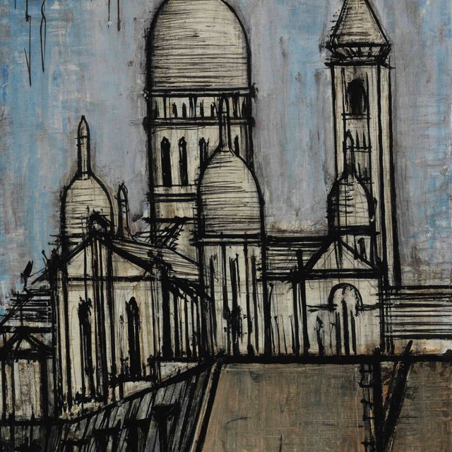 Bernard Buffet — Сакре-Кер на Монмартре
