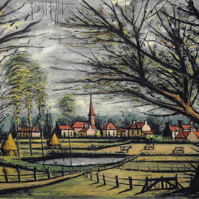 Bernard Buffet — Деревня
