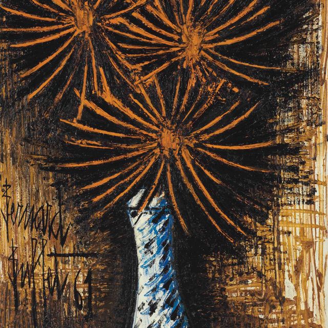 Bernard Buffet — Георгины