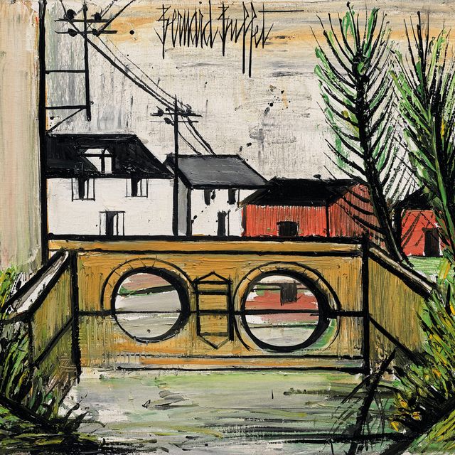 Bernard Buffet — Пон-данс-ун-виллидж