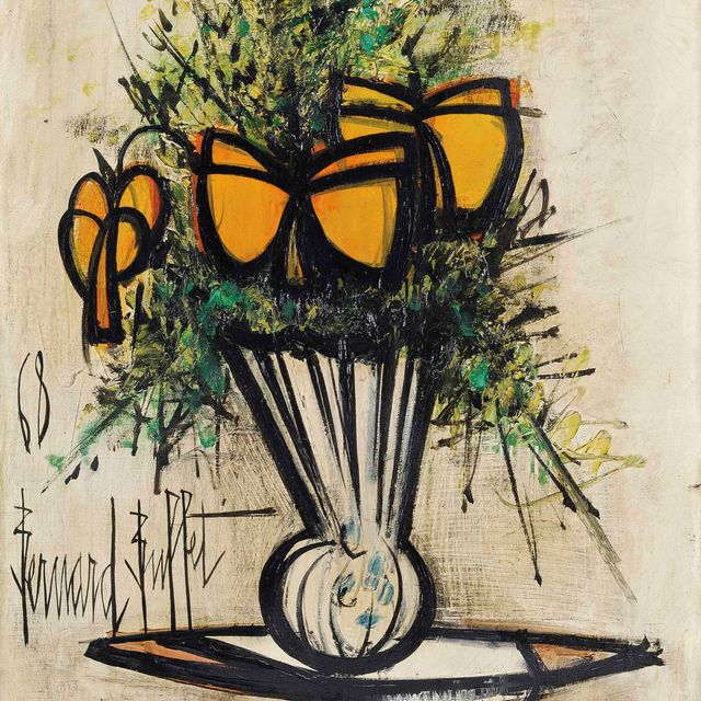 Bernard Buffet — Лиловый папильон