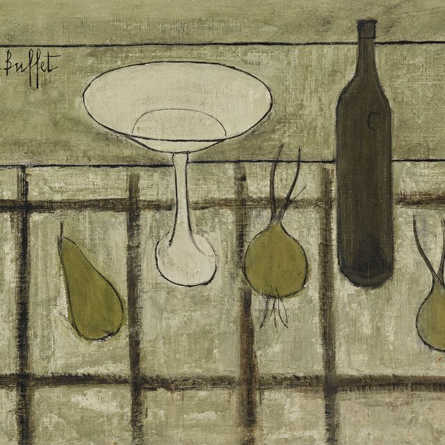 Bernard Buffet — Компотье и пирожные