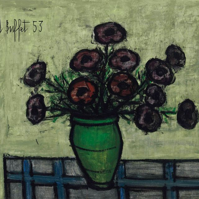 Bernard Buffet — Букет из цветов