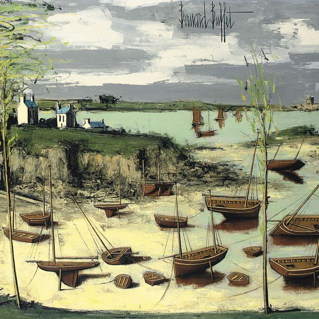 Bernard Buffet — Ле-порт-Сен-Жан, Бе-де-ла-Фресне