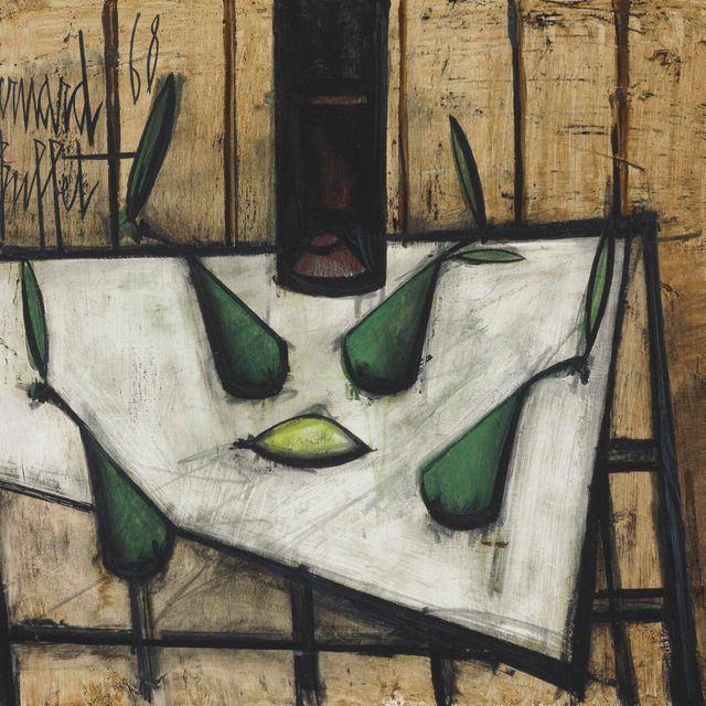 Bernard Buffet — Смерть природы среди яств
