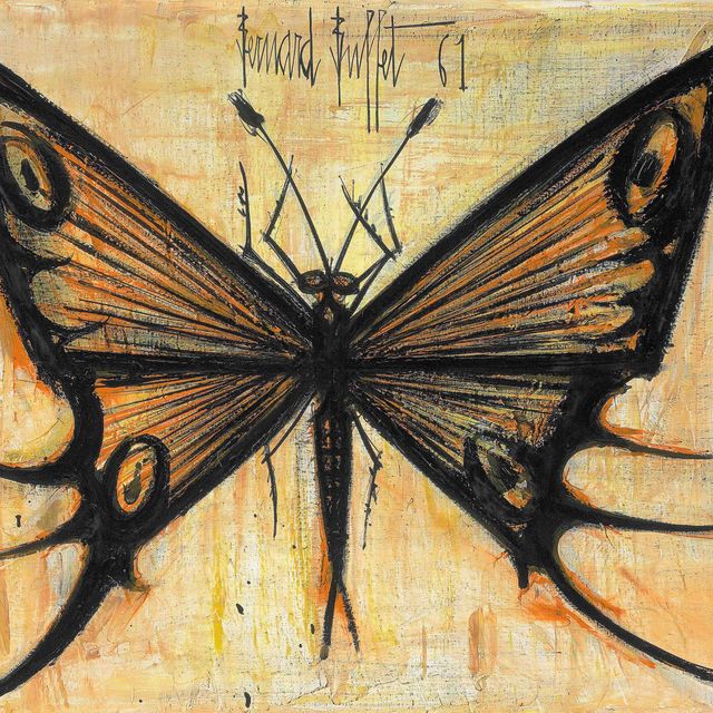 Bernard Buffet — Бабочка