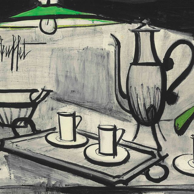 Bernard Buffet — Обслуживание в кафе