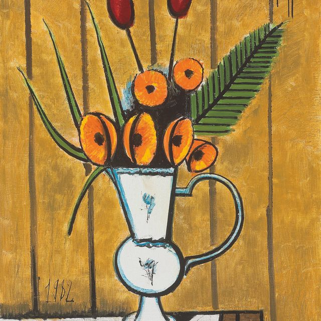 Bernard Buffet — Суси и тюльпаны