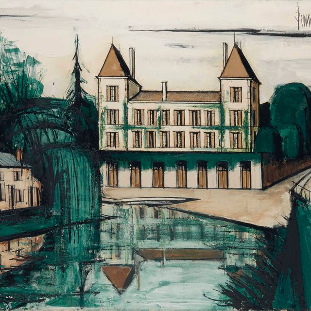 Bernard Buffet — Маре Пуатевен, замок Арсе (Де-Севр)