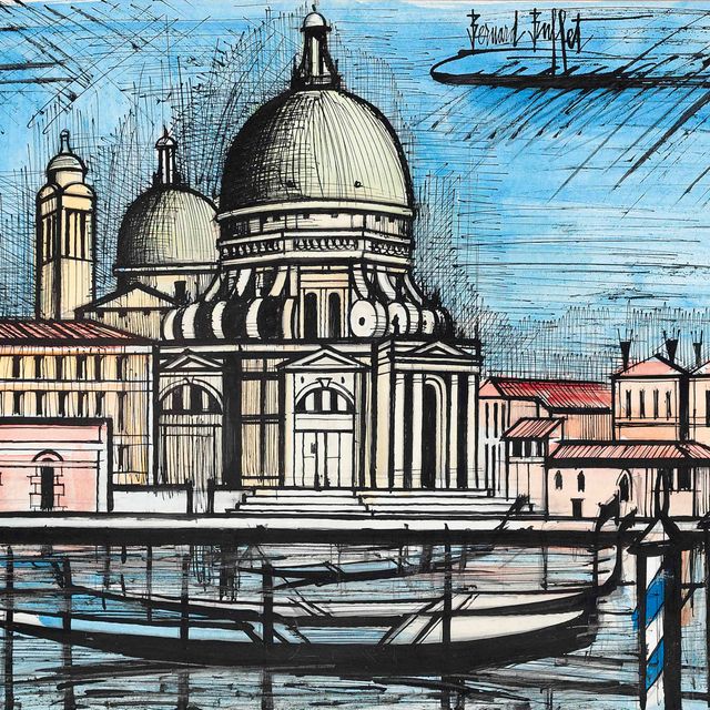 Bernard Buffet — Венеция, ла Салют