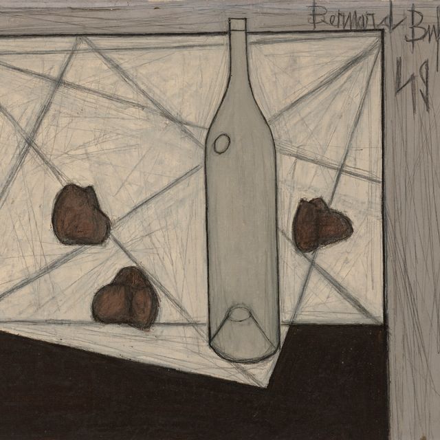 Bernard Buffet — Бутель и помидоры