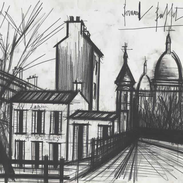 Bernard Buffet — Ле Лапен с Жилем
