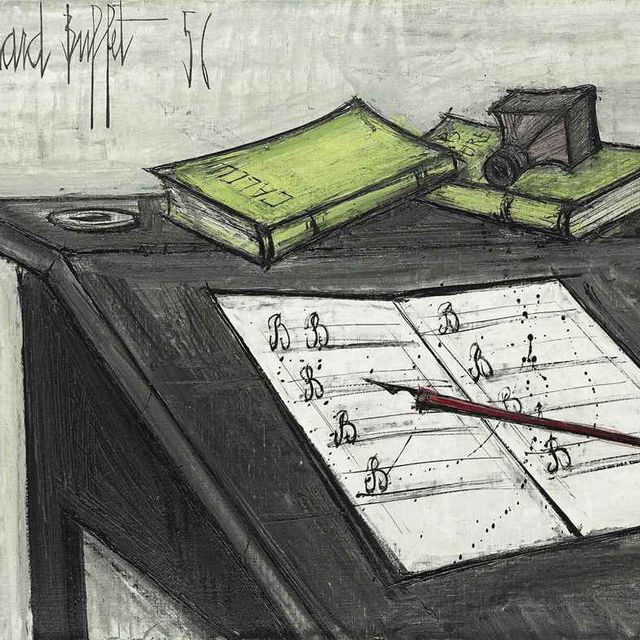 Bernard Buffet — Пупитр