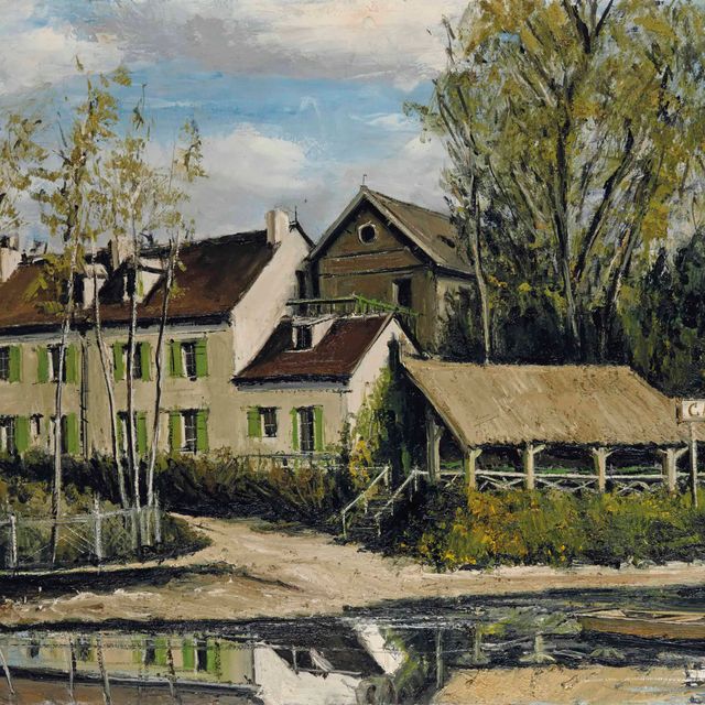 Bernard Buffet — Шампи, Ла-Мариньер, границы Уаза