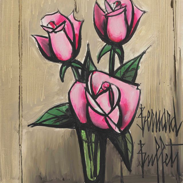 Bernard Buffet — Розы