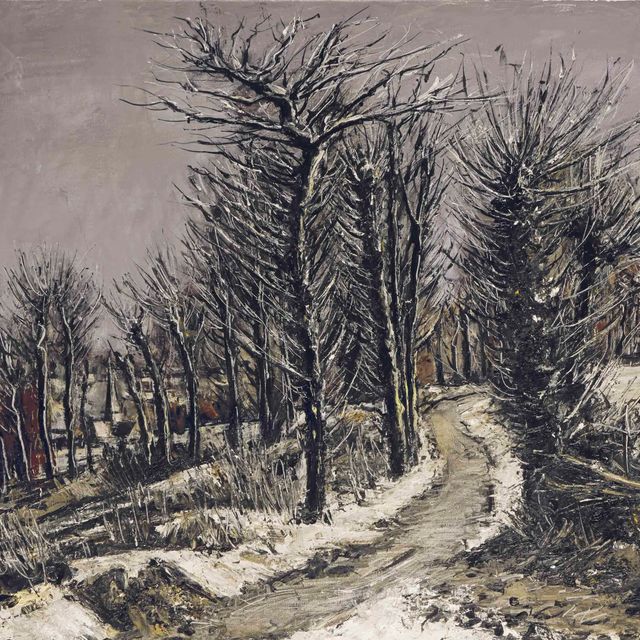 Bernard Buffet — Маршрут су-ла-сосед, окрестности Оре, Бретань