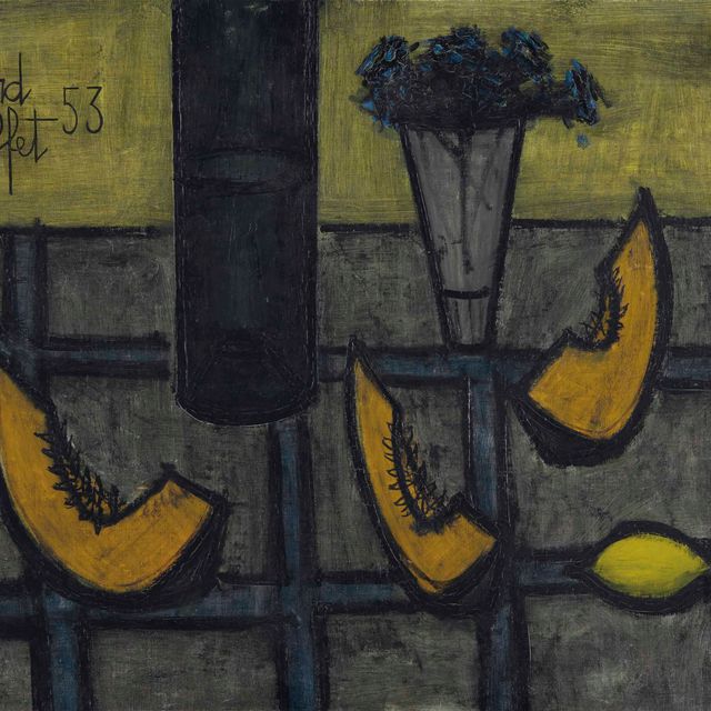 Bernard Buffet — Смерть природы от дынь и цитрусов