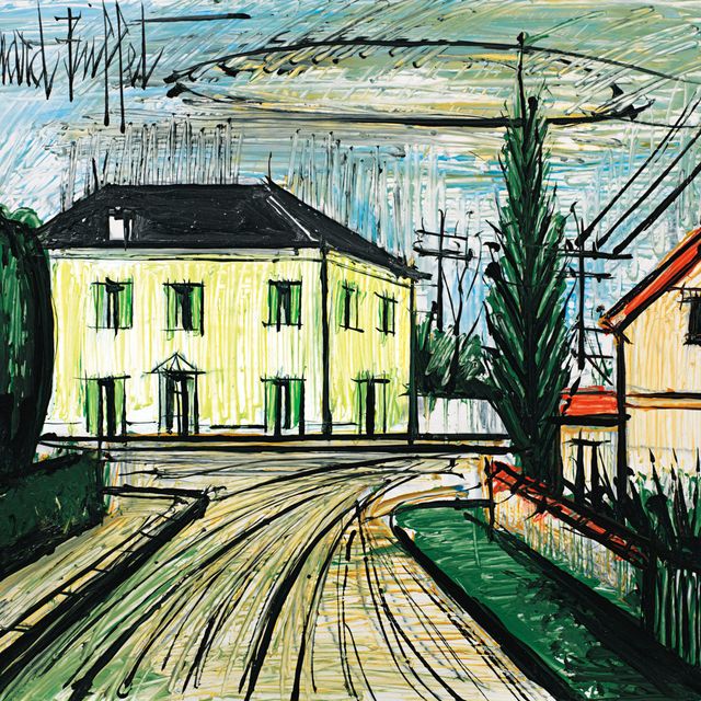 Bernard Buffet — Желтый дом
