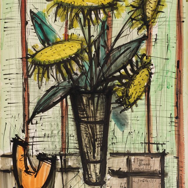 Bernard Buffet — Турнезоль с дыней
