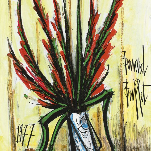 Bernard Buffet — Глазуньи в горшочке с молоком II
