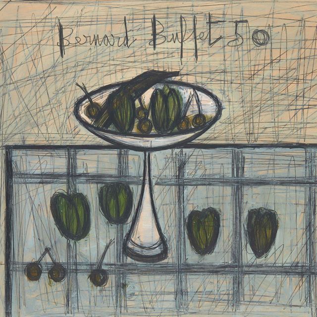 Bernard Buffet — Фрукты без соуса