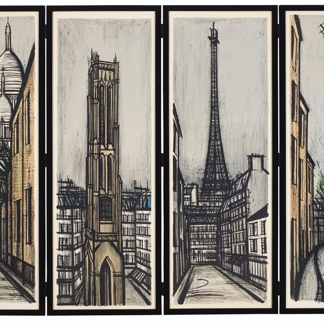 Bernard Buffet — Паравент (экран)