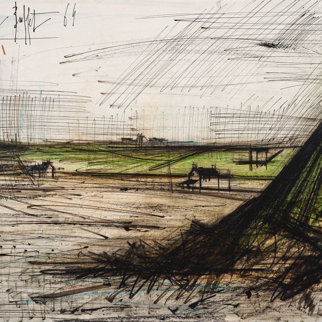 Bernard Buffet — Пляж Пре-де-Сен-Каст