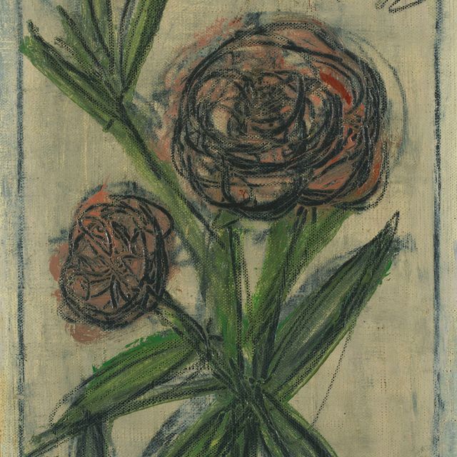 Bernard Buffet — Две маленькие розы
