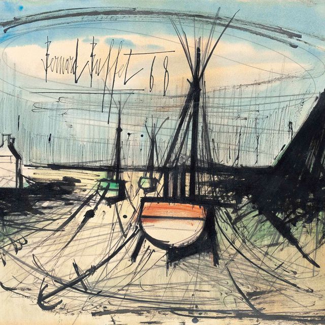 Bernard Buffet — Румяный бато