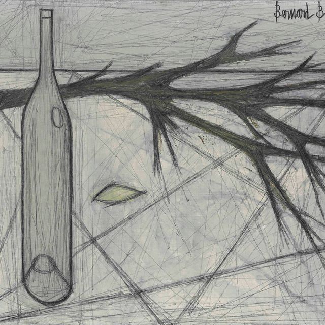 Bernard Buffet — Бутыль и мертвая ветвь