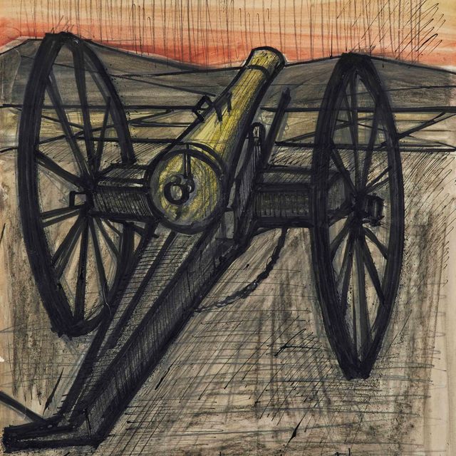 Bernard Buffet — Ужас войны, канон 75-го года