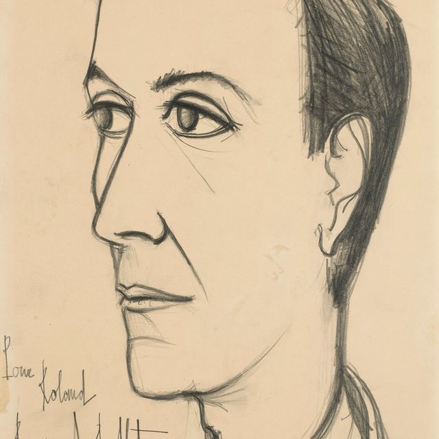 Bernard Buffet — Портрет Ролана Пети