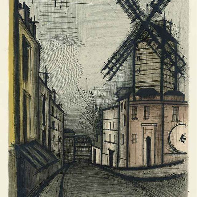 Bernard Buffet — Ле-Мулен-де-ла-Галетт (номер 308)