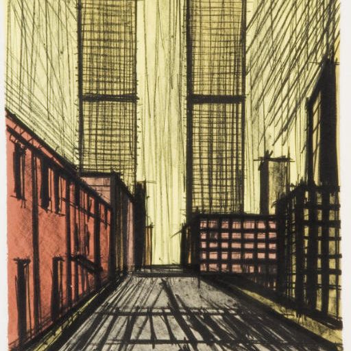 Bernard Buffet — Нью-Йорк, Башни-близнецы