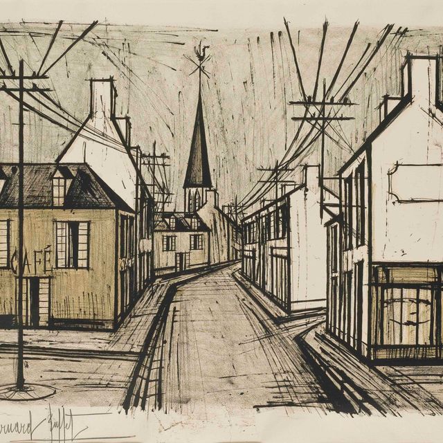 Bernard Buffet — Улица Виллидж (Сорлье, 190)