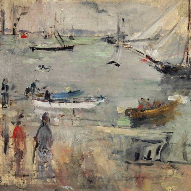 Berthe Morisot — Морской порт в Англетере