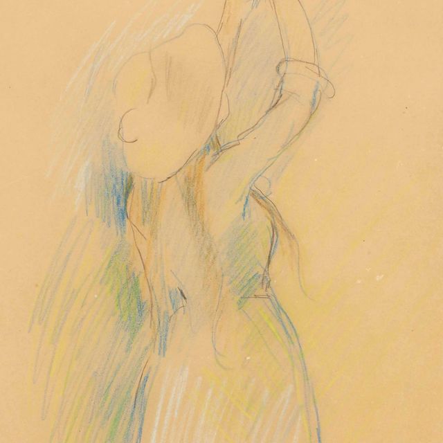 Berthe Morisot — Этюд для "Серизье"