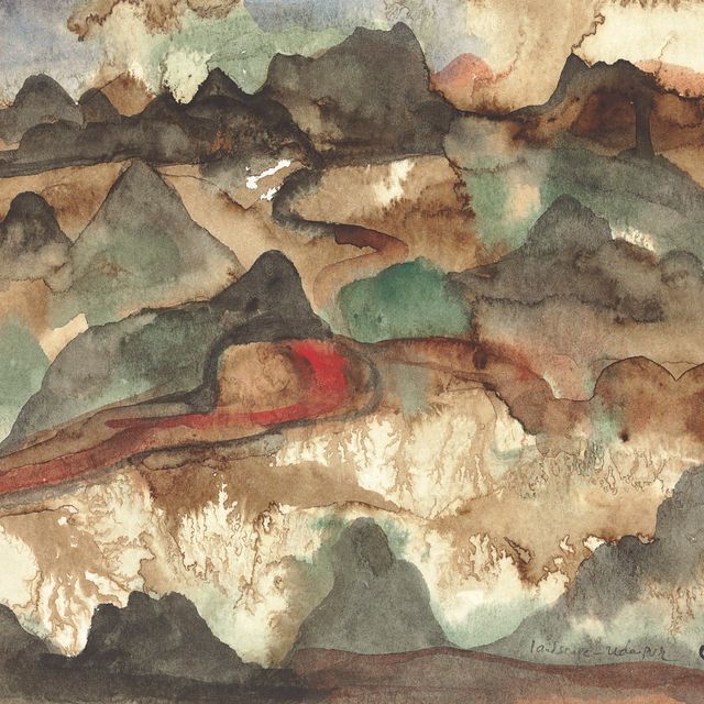 Bhupen Khakhar — Пейзаж - Удайпур