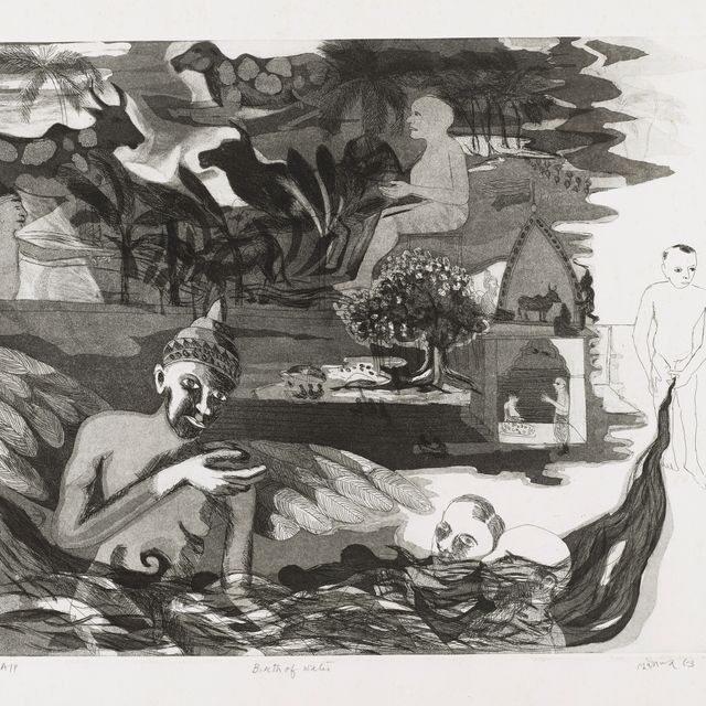 Bhupen Khakhar — Рождение воды