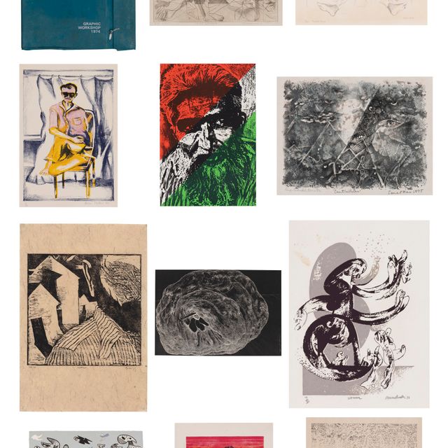 Bhupen Khakhar — Принты графической мастерской Baroda