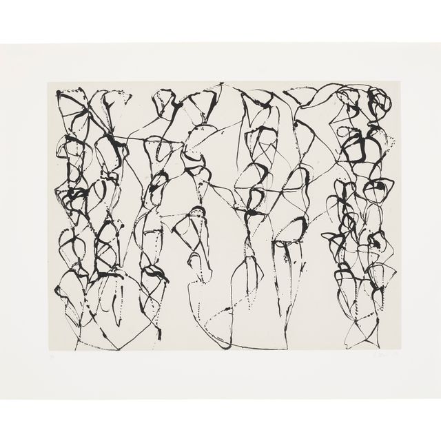 Brice Marden — Серия "Холодная гора", изучение Дзен, 6