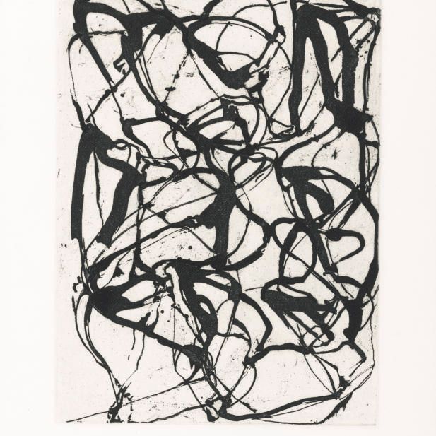 Brice Marden — Выход из Хань-Шаня: одна тарелка