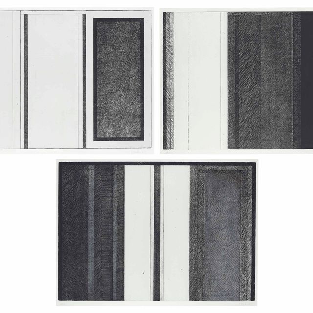 Brice Marden — Пять троек: три тарелки