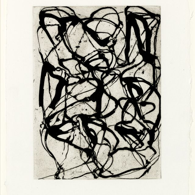 Brice Marden — Выход из Хань-Шаня: одна тарелка