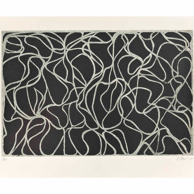 Brice Marden — Музы с графитом