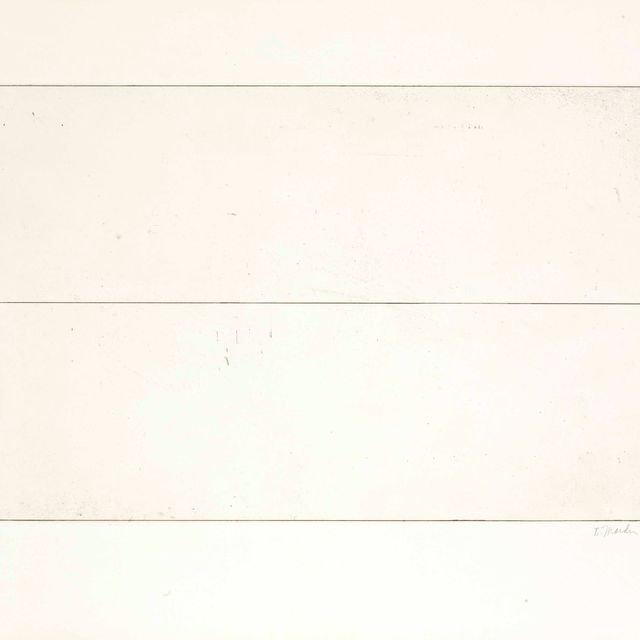 Brice Marden — Десять дней: один отпечаток